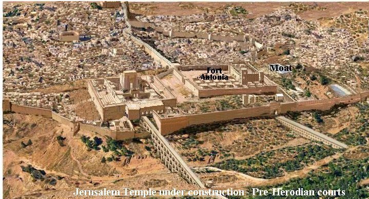 Temple Mount Pre Herodian courts