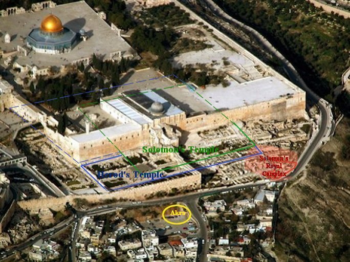 Eilat Mazar Solomonic wall and Palace of Solomon